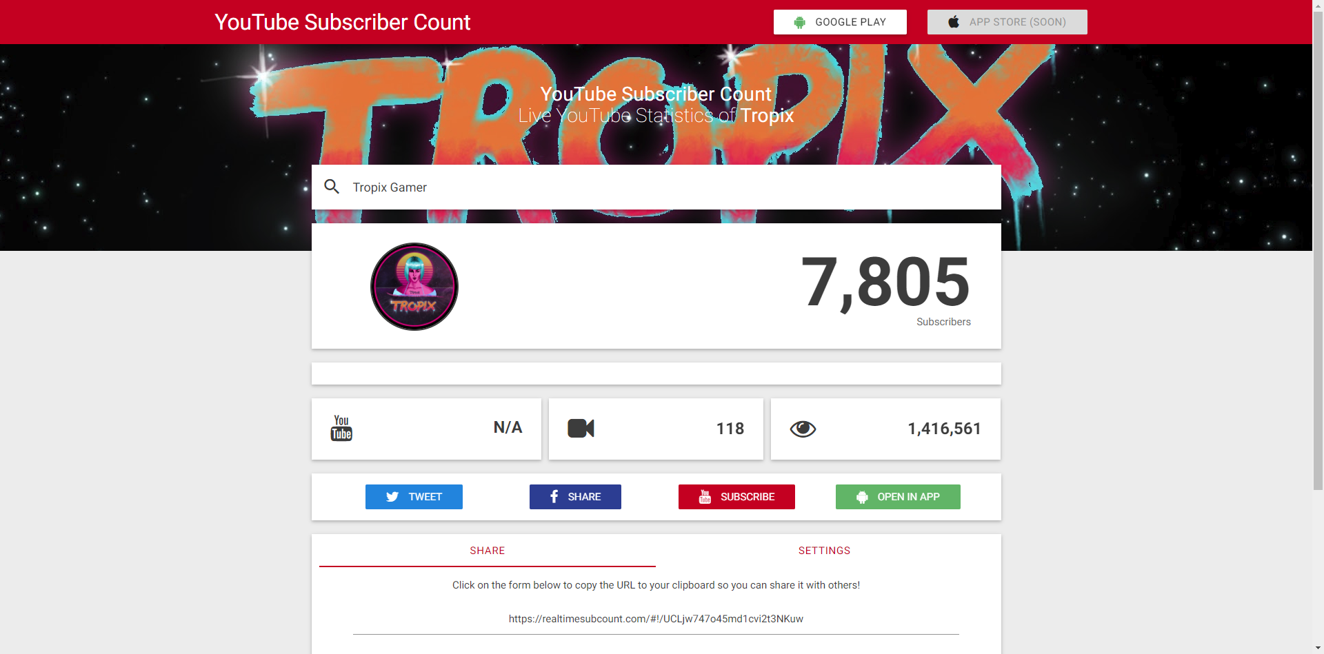 Live Subscriber Count - (Live Sub Count in Real-Time)