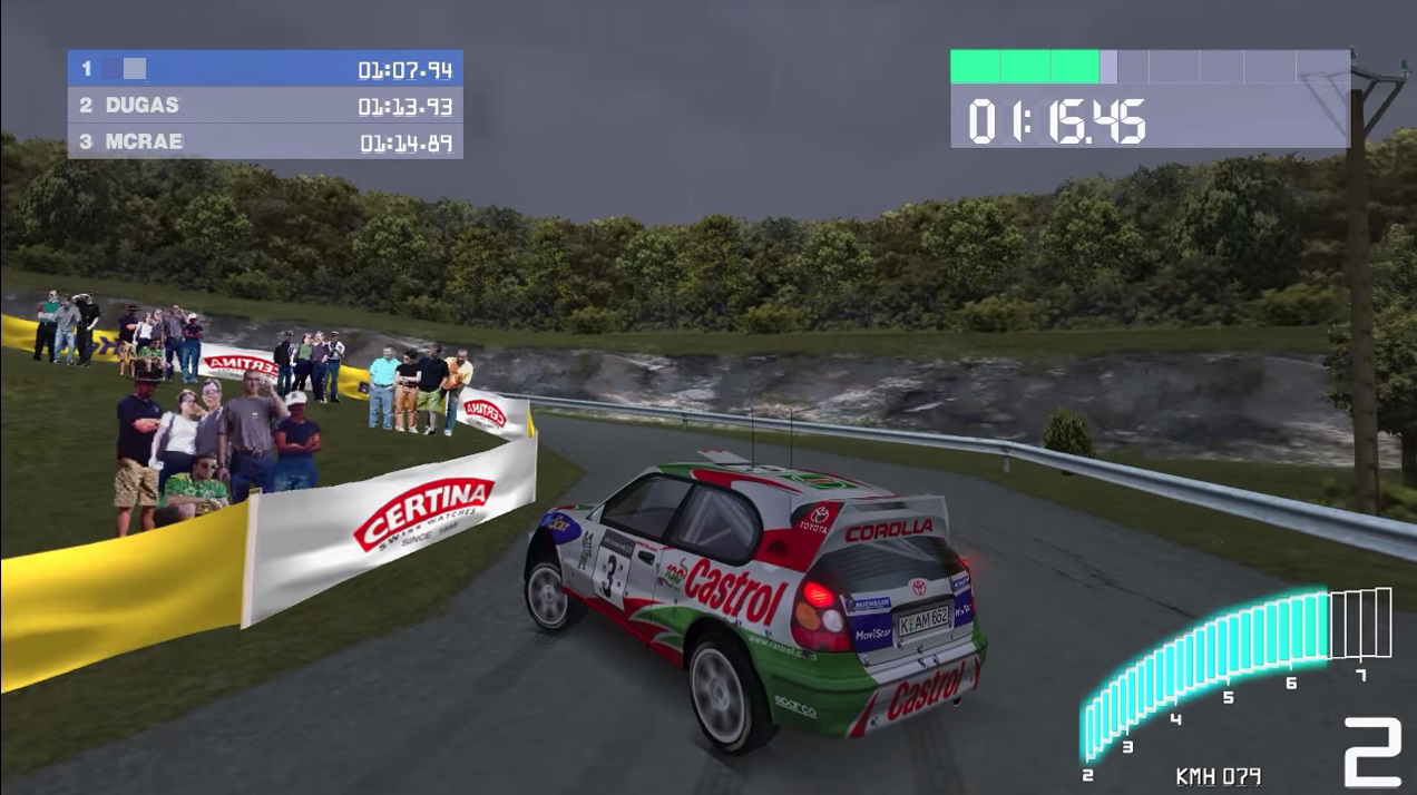 Colin McRae Rally 2.0 car race