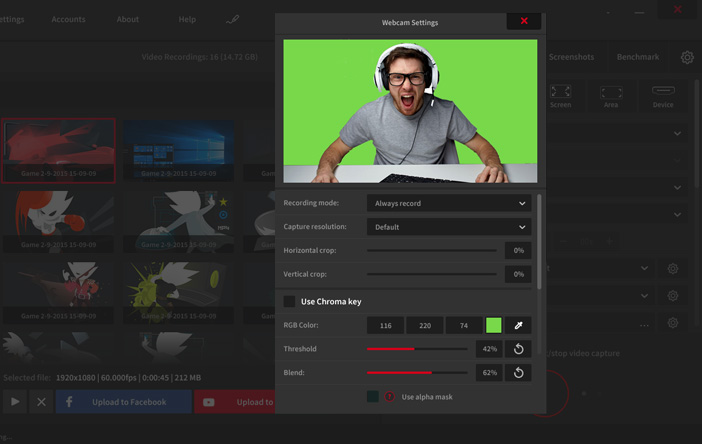 chroma key live webcam pc chroma key live webcam pc