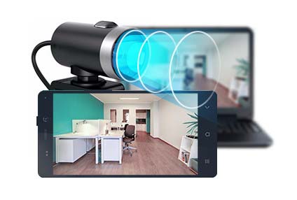 Webcam monitoring with Monflo